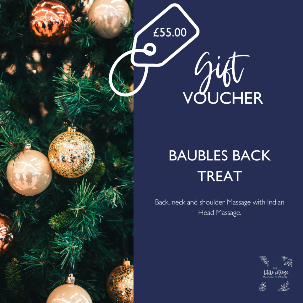 Bauble Back treat Christmas Voucher